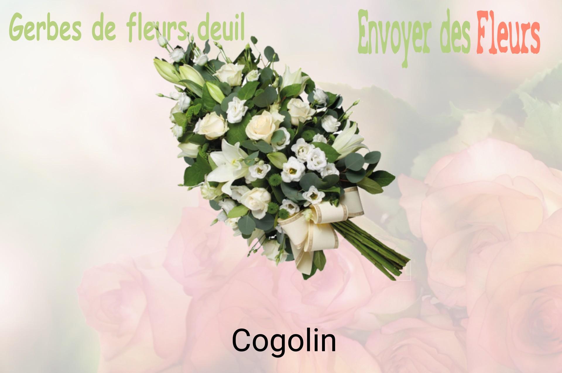 Gerbe de fleurs de deuil livrée à Cogolin